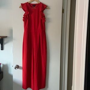 J.Crew jumpsuit, wide leg, open back